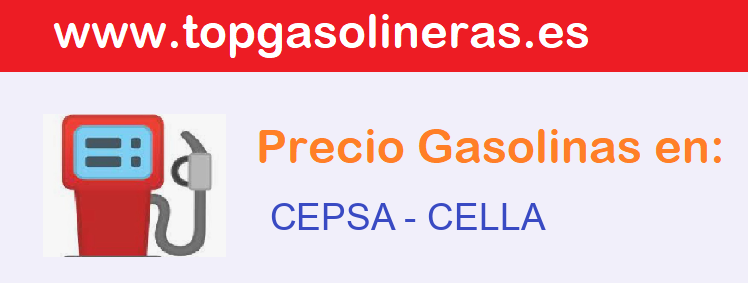Precios gasolina en CEPSA - cella